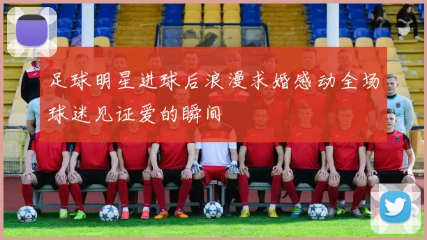 足球明星进球后浪漫求婚感动全场球迷见证爱的瞬间